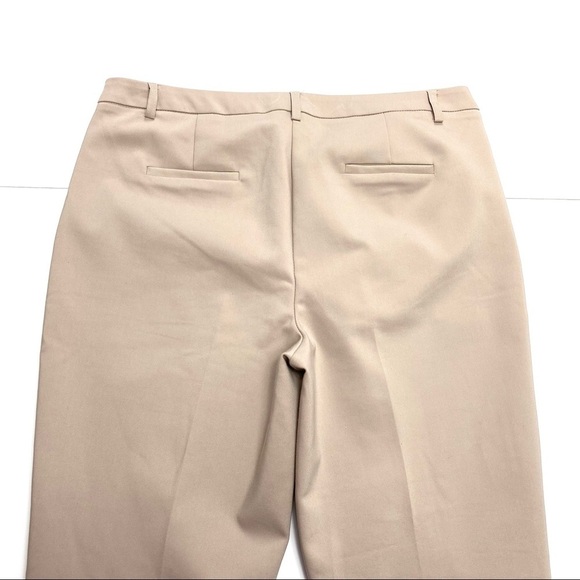 Larry Levine Stretch Ankle lags Trouser Pant Nude - Picture 5 of 7